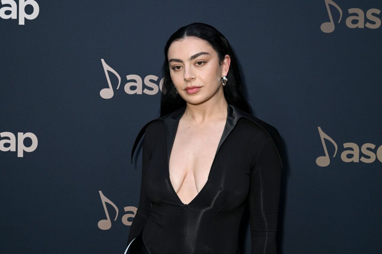 Charli XCX Stills in Mugler Bodysuit at ASCAP Pop Music Awards08